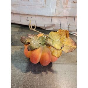 Glitter pumpkin Leaf gourd Harvest fall decor